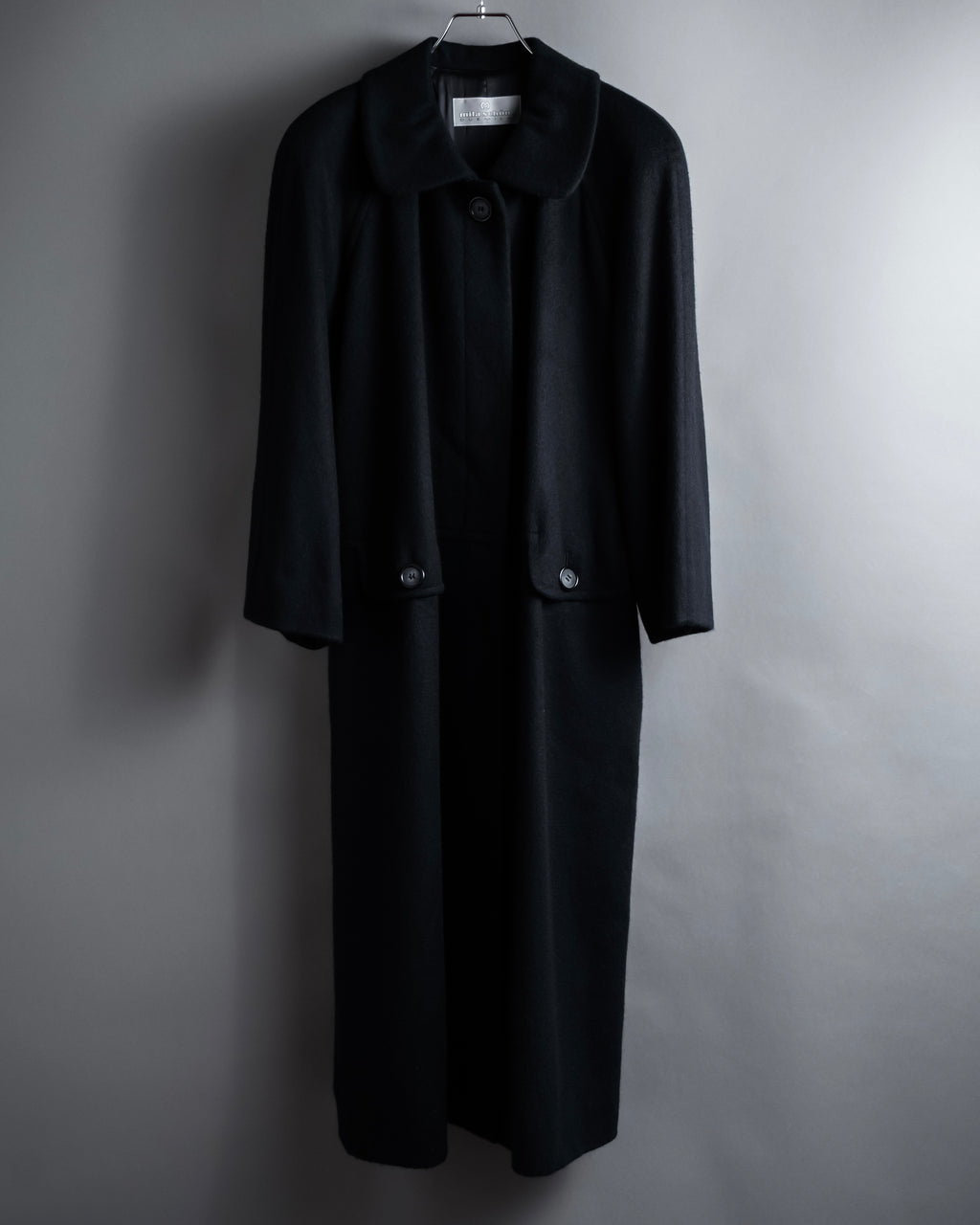 “mila schon” Cashmere balmacaan long coat