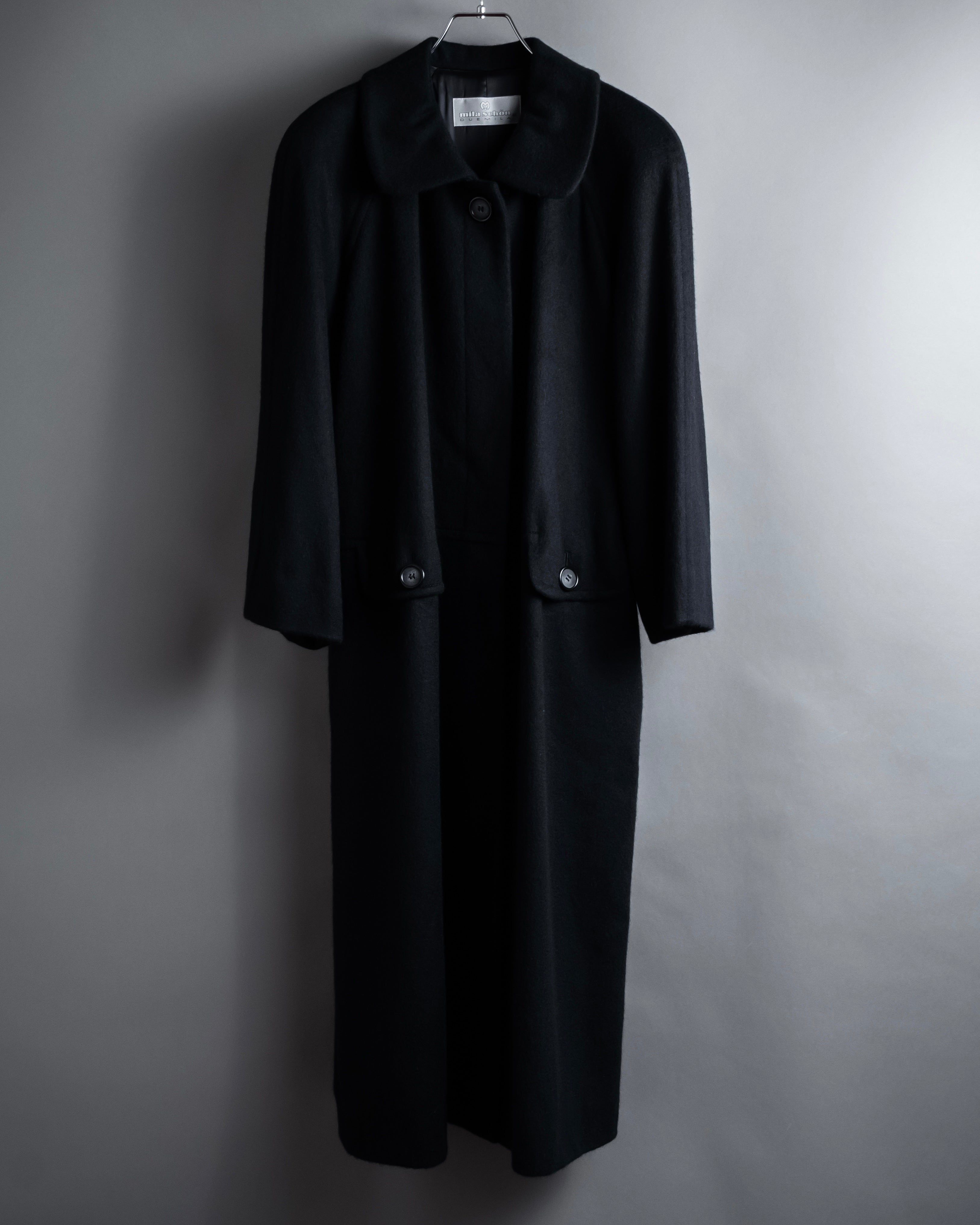 “mila schon” Cashmere balmacaan long coat