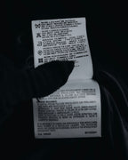 "GIORGIO ARMANI" Large collar draped lamb leather jacket