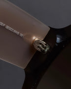 "Christian Dior" Tortoiseshell buckle detail sunglasses