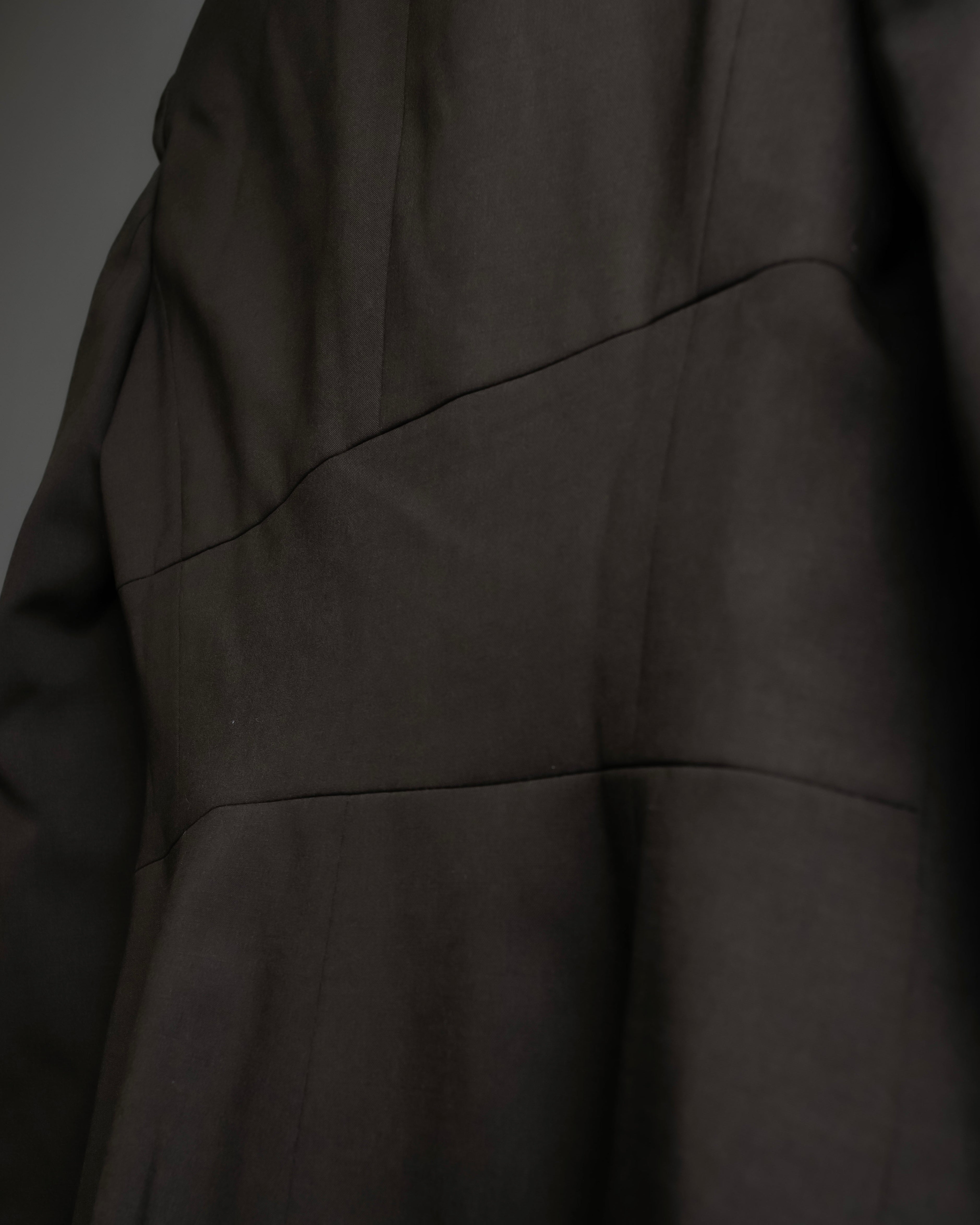 "GIVENCHY" Military patch pocket detail tailored jacket