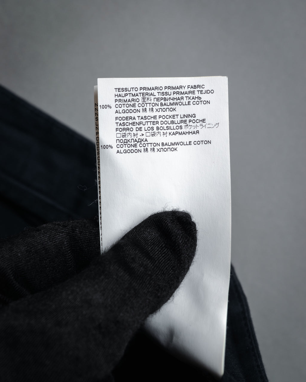 “Maison Margiela” 2019SS Cotton draped culotte shorts