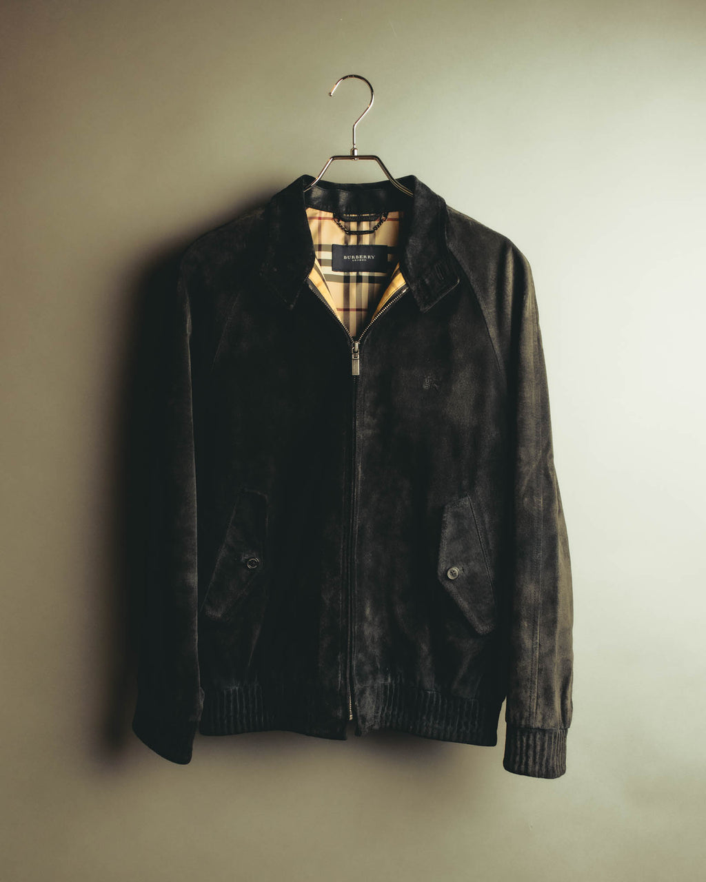 "BURBERRY LONDON" 00's–10's classic zip-up blouson jacket
