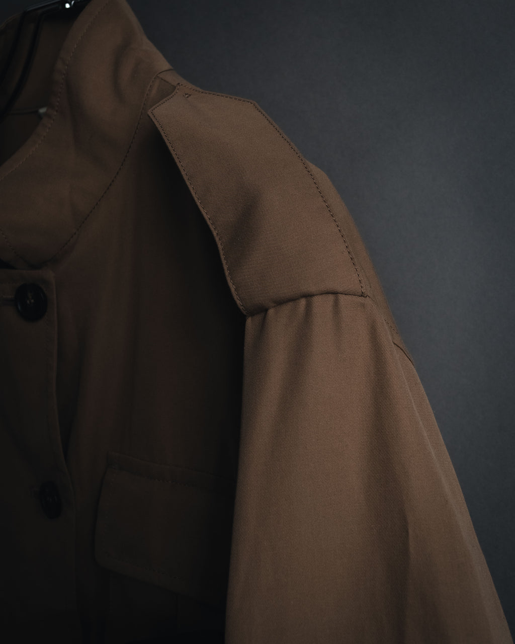 "Max Mara" 2018-2023 Contemporary cotton field jacket