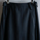 "JEAN PAUL GAULTIER" Asymmetric front＆rear design maxi length wool skirt