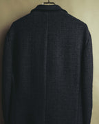 "BOTTEGA VENETA"  Late 90's-early 00's textured tailored short coat
