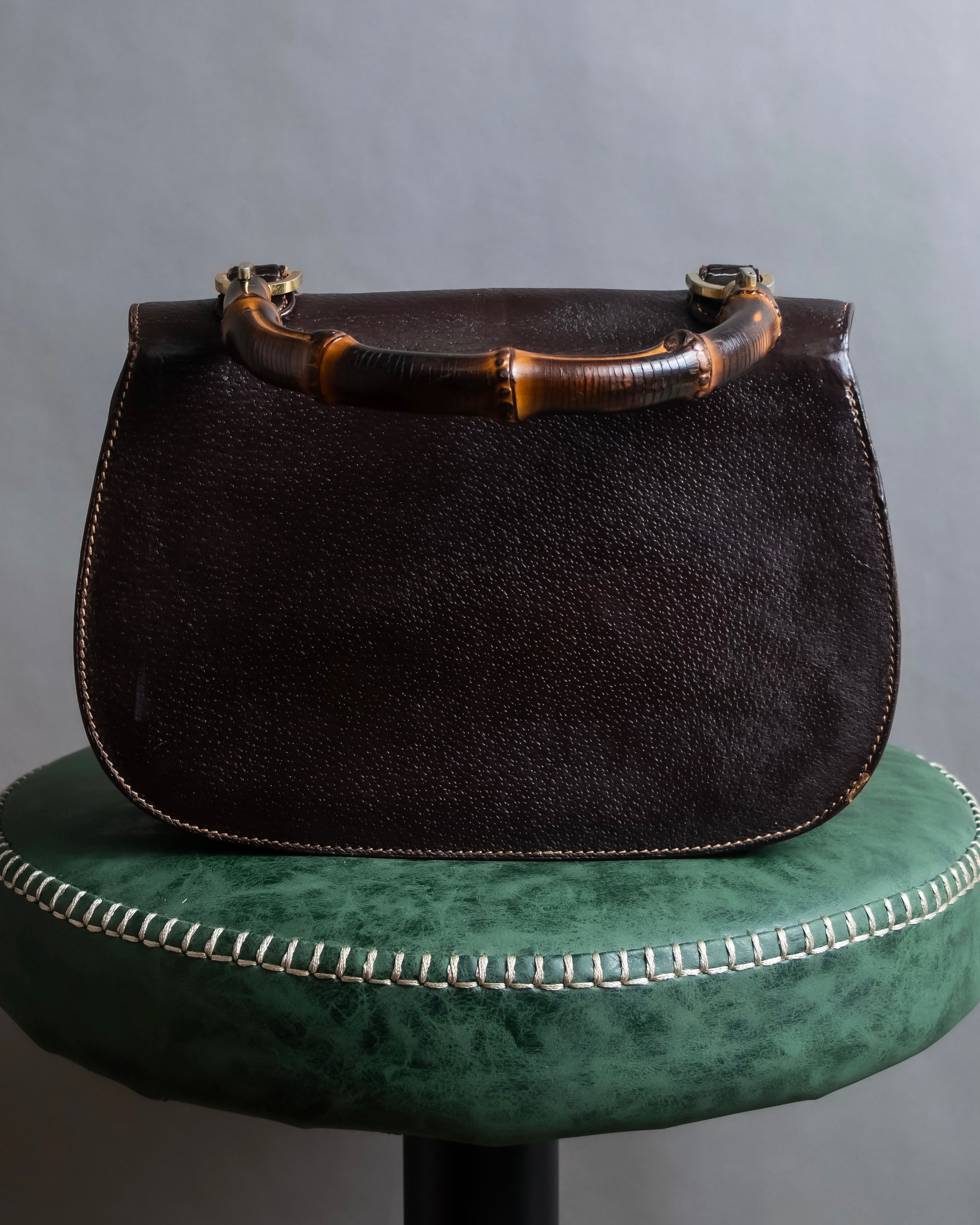 "GUCCI"「1947」 Bamboo handbag