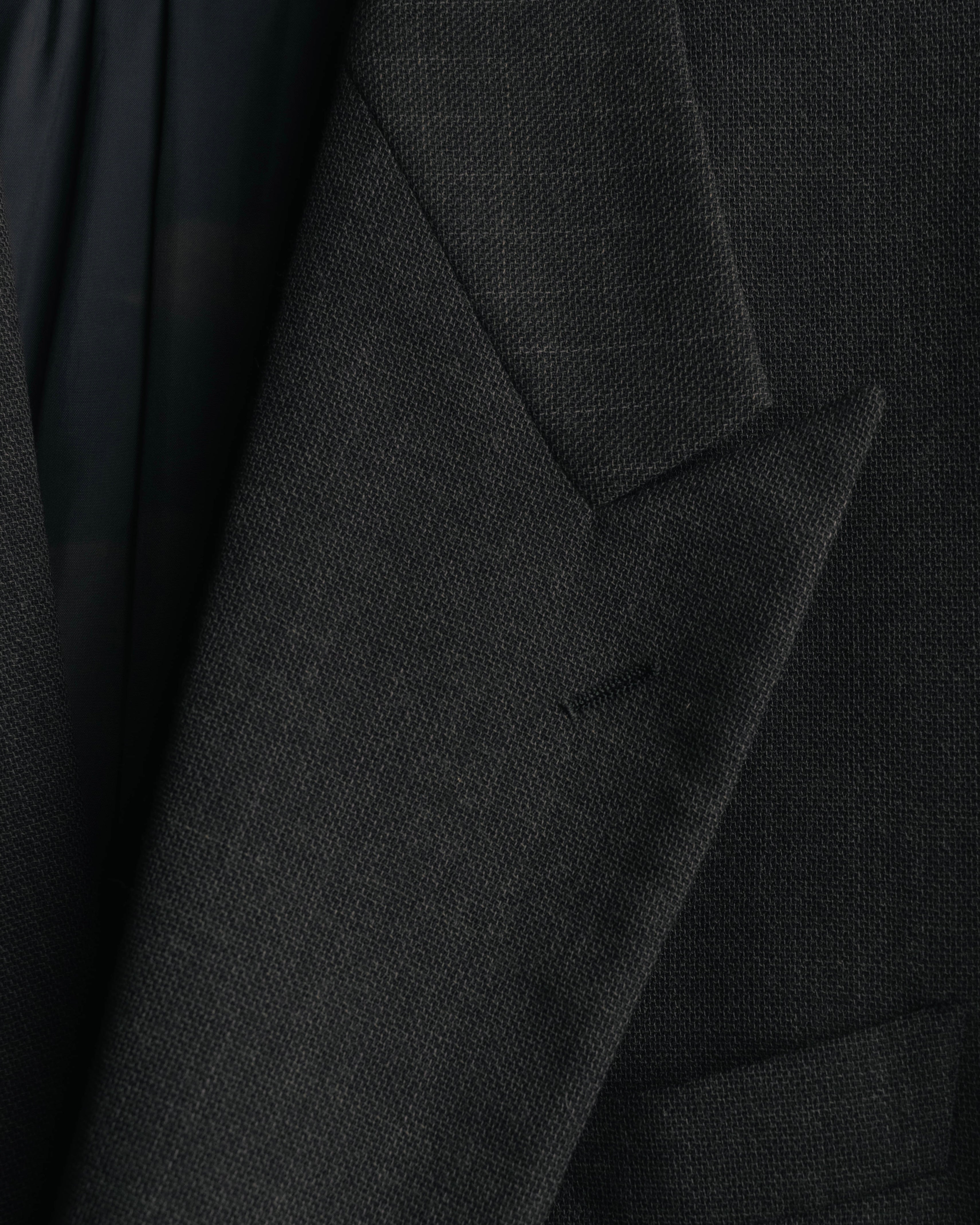 "Giorgio Armani Le Collezioni" 80's-90's Soft tailored double breasted wool blazer