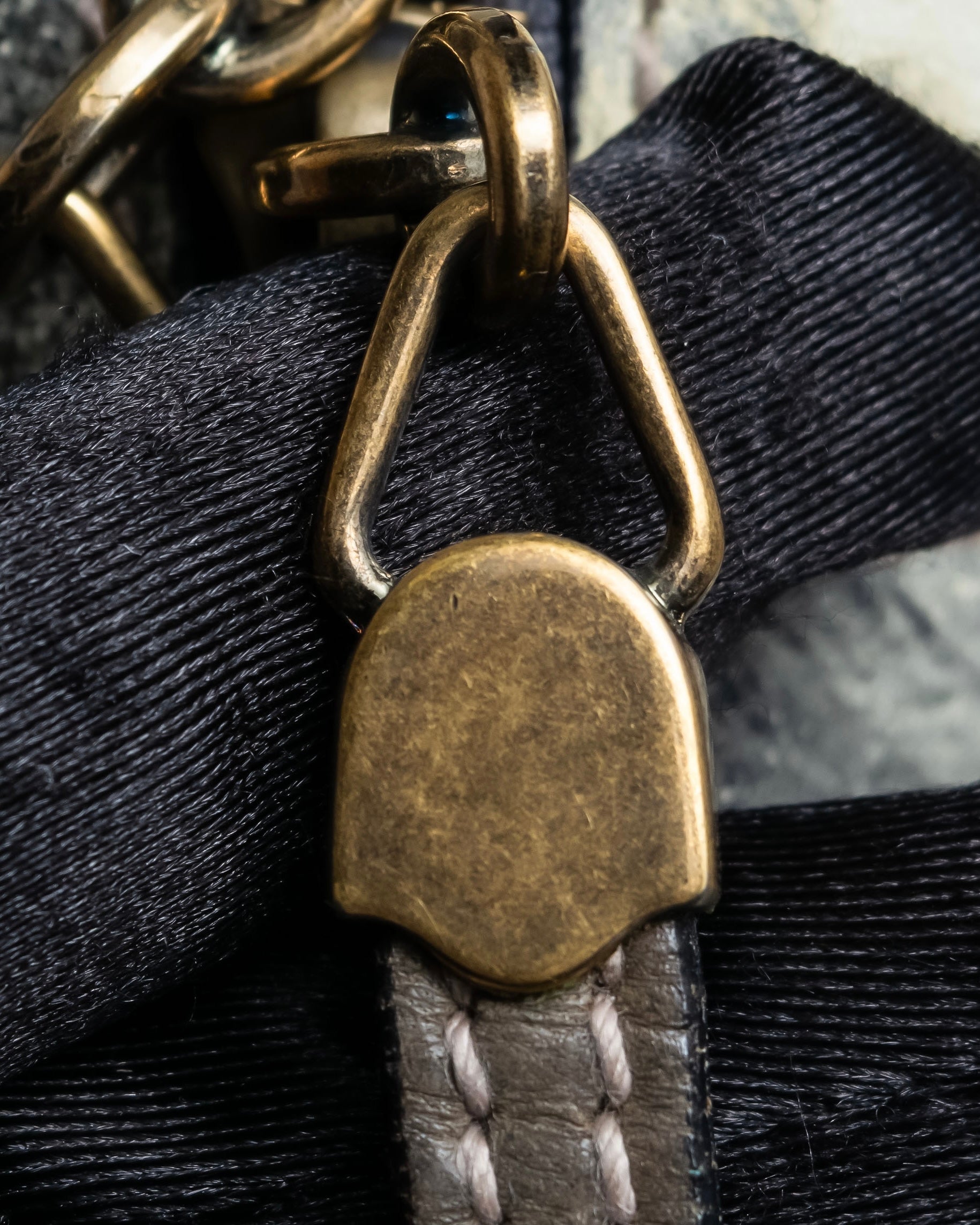 "DOLCE &amp; GABBANA" Miss edge series calf leather 2 way bag