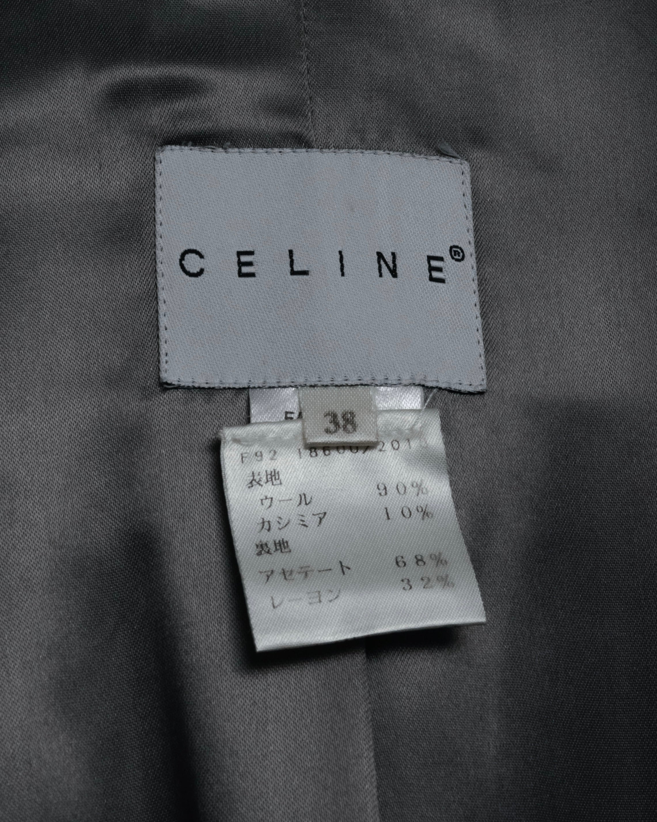 “CELINE” 2012-2016 Minimal raglan long coat
