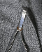 LOEWE/ 2019AW Two Tuck Wool Wide Shorts Gray