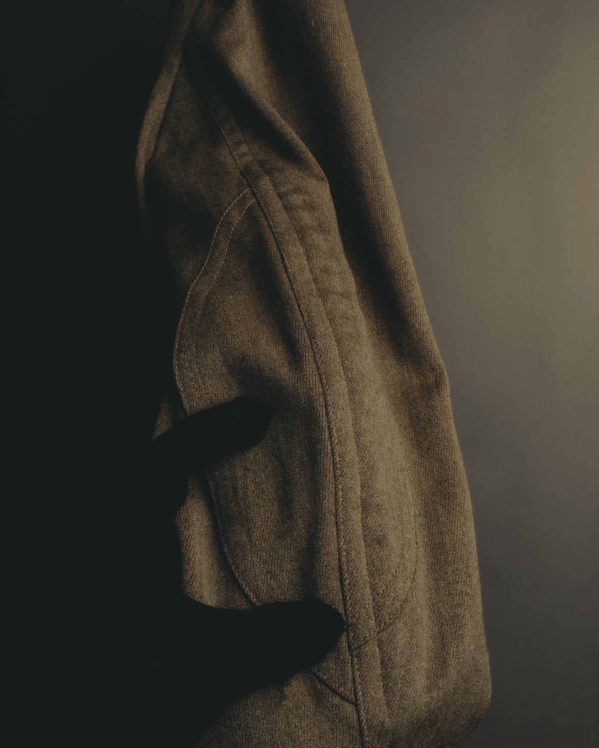 –SPECIAL– "Hermès" 70's-80's Equestrian wool tailored jacket