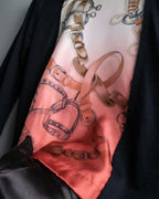 "COMME des GARCONS" Belt pattern docking design knit sew