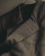 –SPECIAL– "Christian Dior" 80's-90's Classically tailored wool two-piece suit