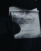 "Maison Margiela" Deconstructed arm-slit crewneck knit pullover