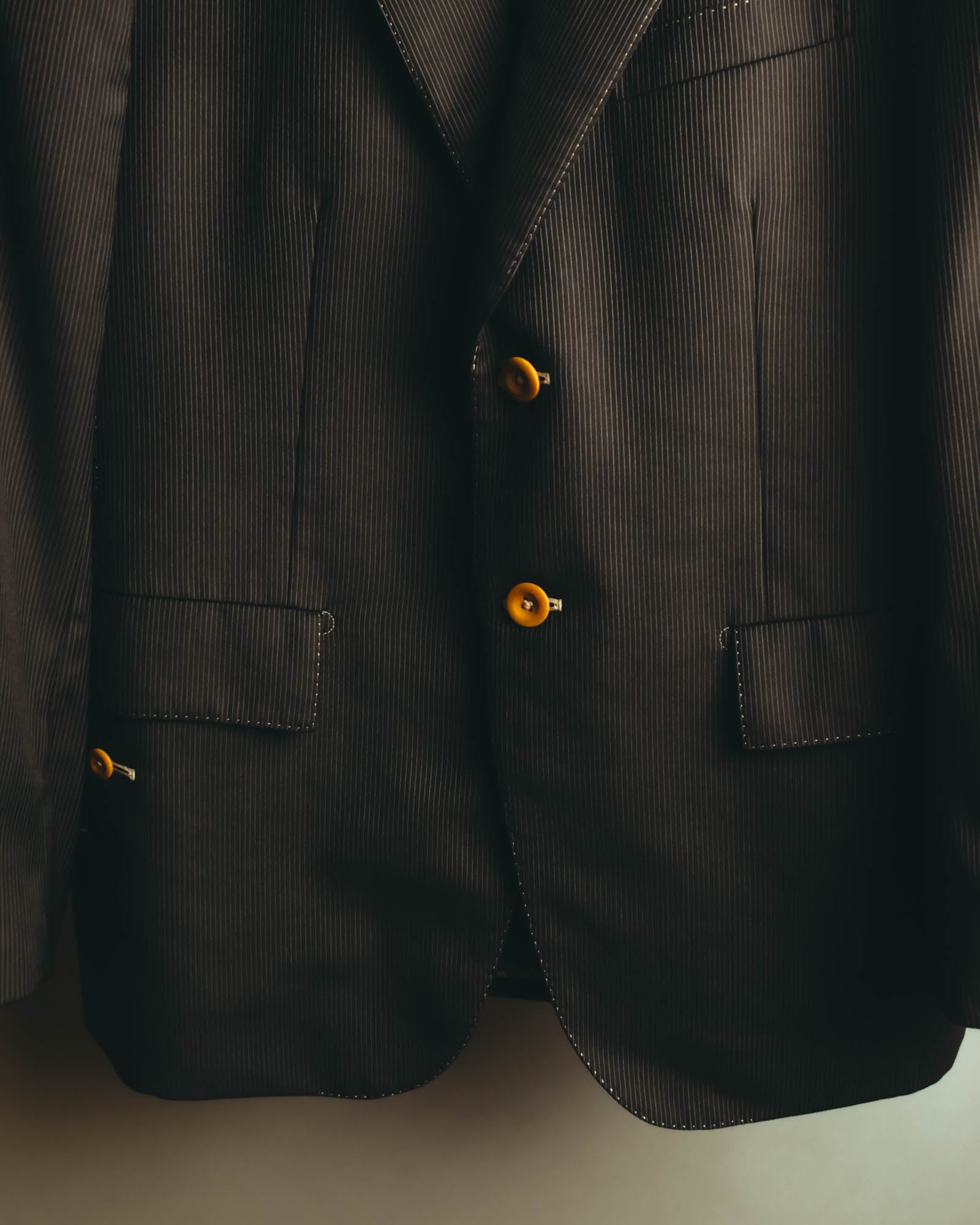 "Paul Smith Collection" 00's-10's Individual order pinstripe tailored jacket