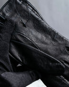 "Salvatore Ferragamo" Gancini motif leather gloves