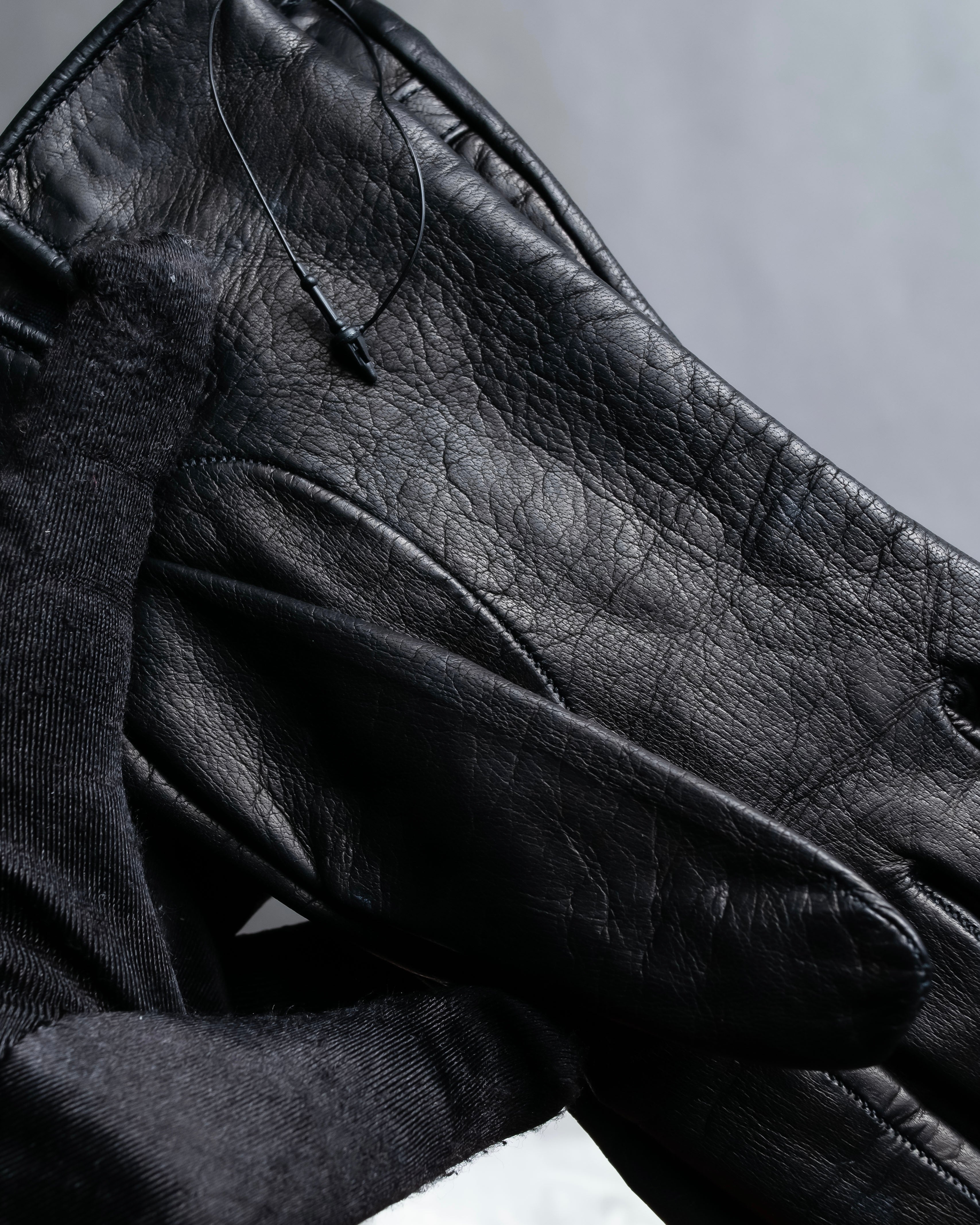 "Salvatore Ferragamo" Gancini motif leather gloves
