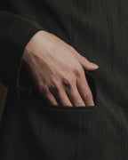 Chaqueta minimalista de los años 90-00 con cuello de esten de estiramiento y apertura frontal con cremallera de Max Mara