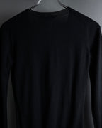 "GUCCI" Embellished v neck jewel knit sweater