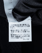 "ISSEY MIYAKE" 01AWRough knit fringe design cardigan