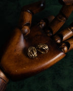 "Christian Dior" Twisted dome-shaped design earring