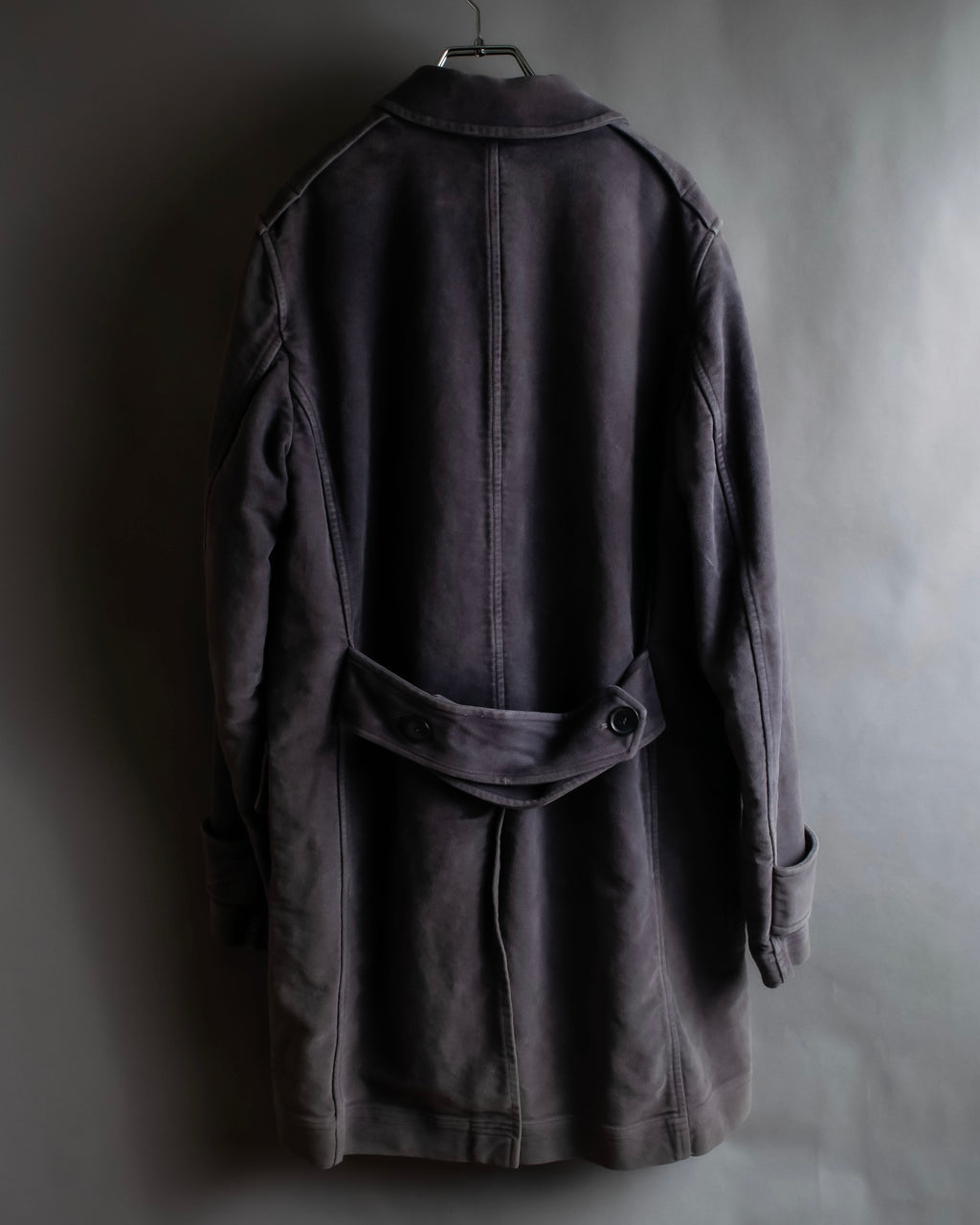 "Dolce & Gabbana" Lightly brushed liner-equipped trench coat