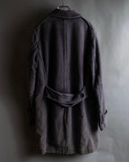 "Dolce & Gabbana" Lightly brushed liner-equipped trench coat