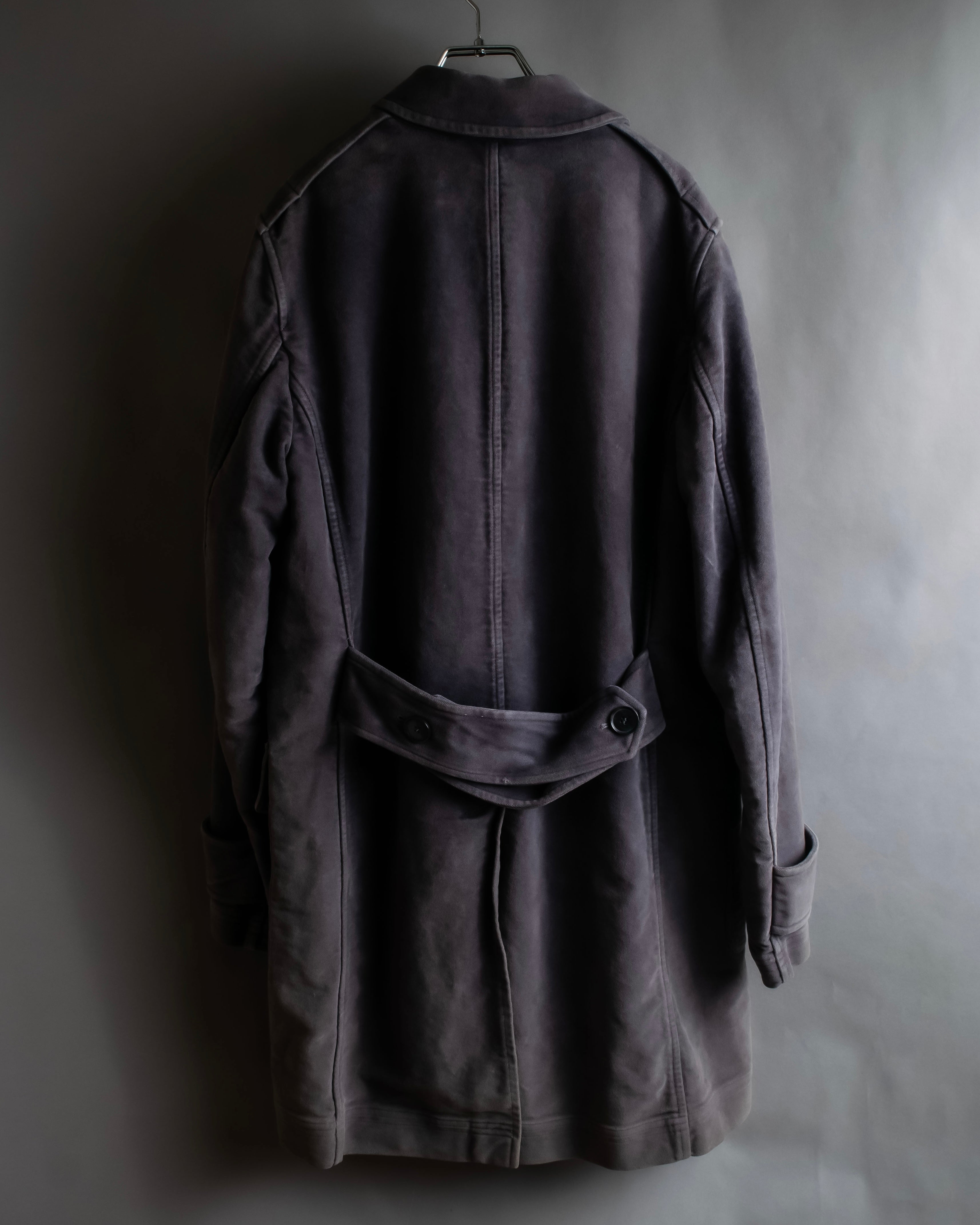 "Dolce & Gabbana" Lightly brushed liner-equipped trench coat