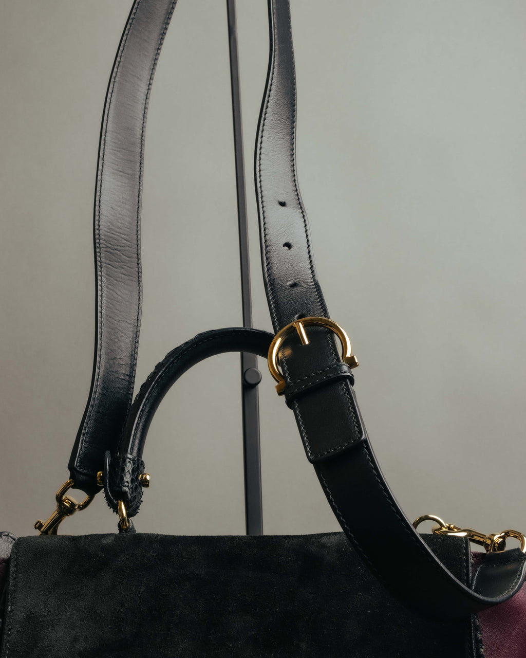 -SPECIAL- “Salvatore Ferragamo” 2019-21 Mixed material Sofia top handle bag