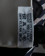 "HERMES" Zebra abstract print Carre 90 silk scarf