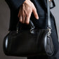 "JEAN PAUL GAULTIER" Tubular design leather 2way shoulder bag