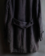 "Dolce & Gabbana" Lightly brushed liner-equipped trench coat