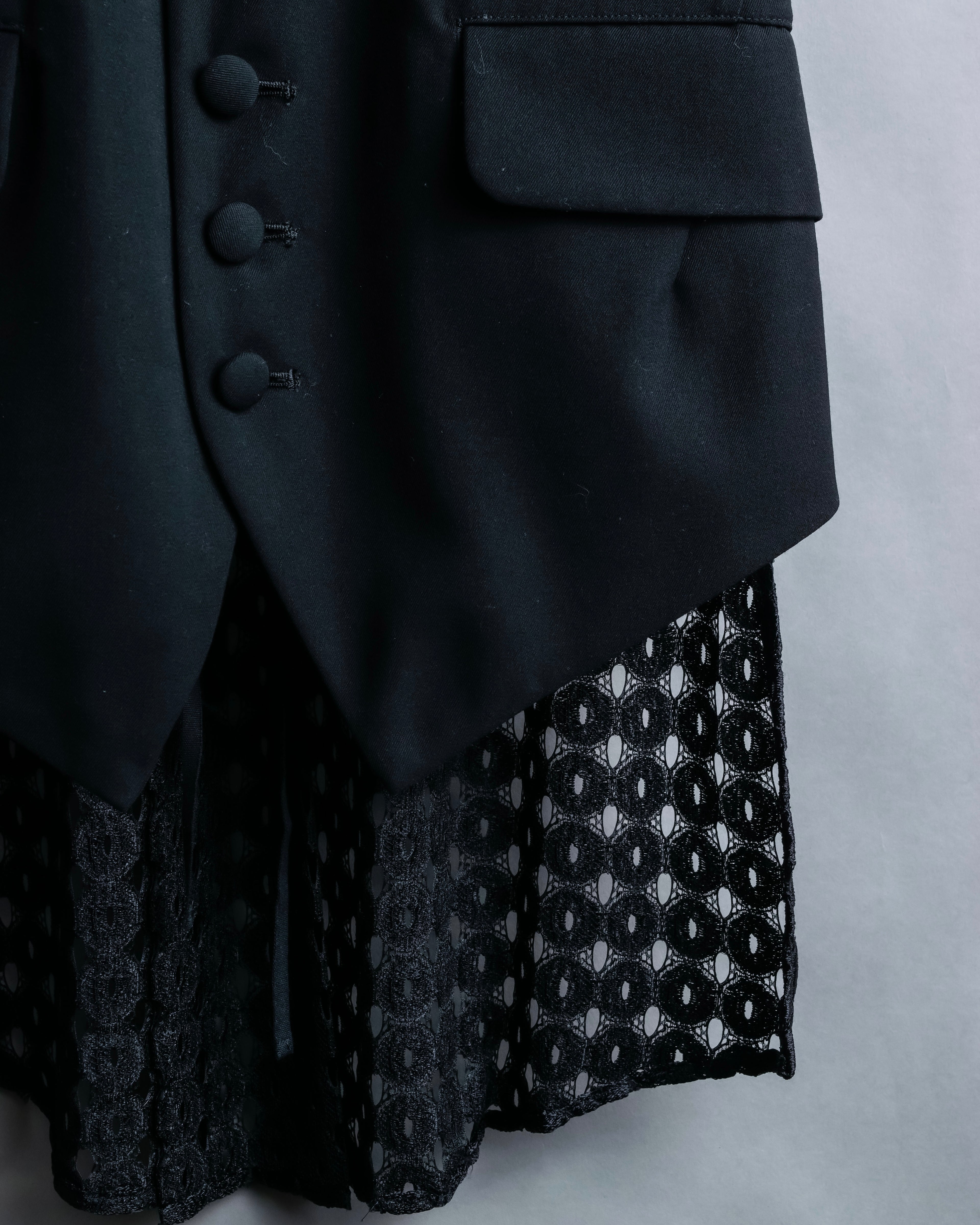 "LIMI feu" Layered embroidered sleeveless dress