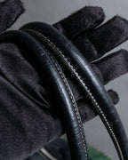 "PRADA" Nylon leather combination one shoulder bag