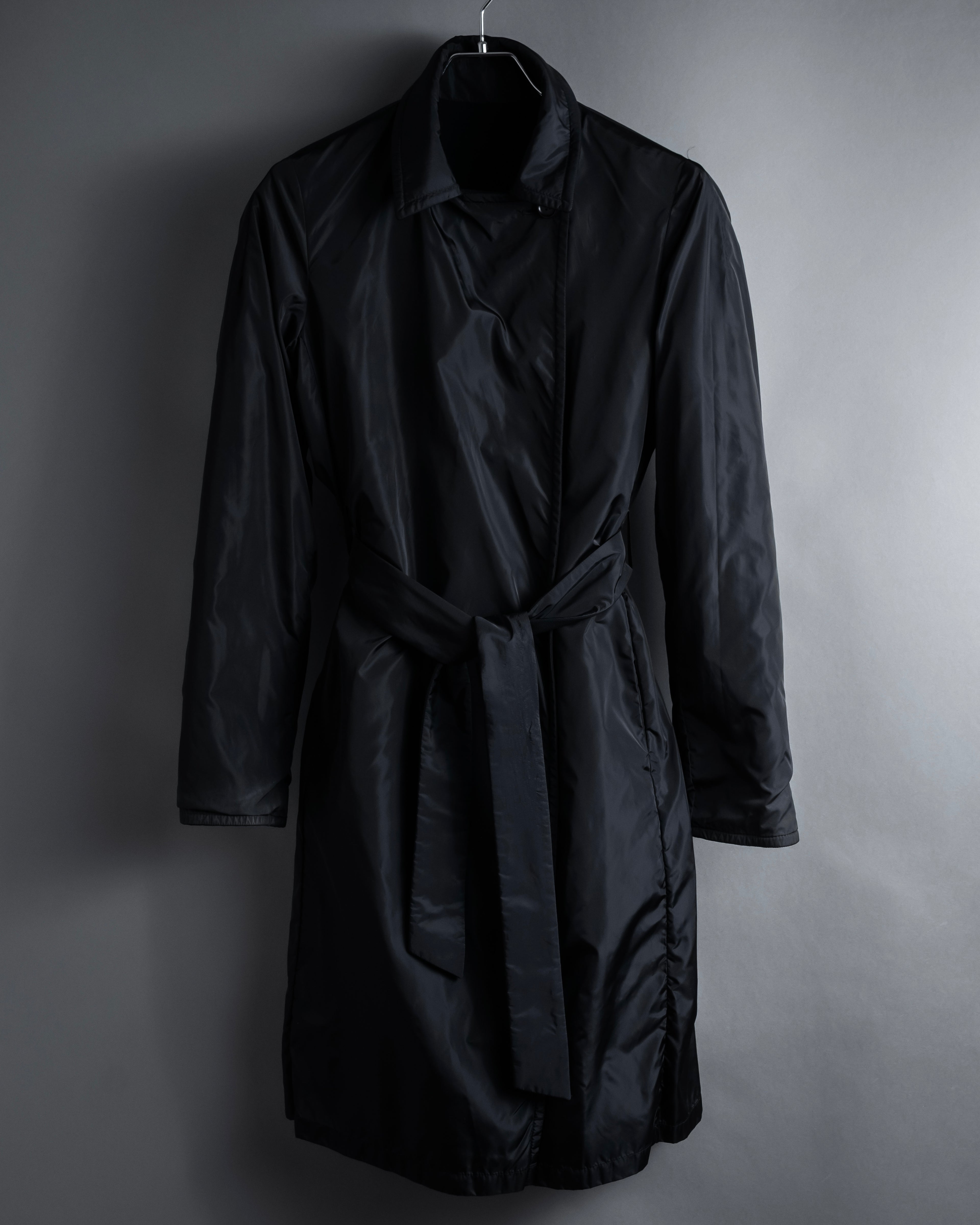 "Max Mara" Reversible belted collar coat
