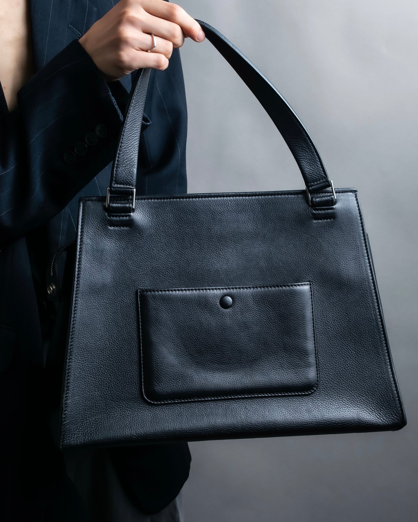 "CELINE" Edge medium one handle shoulder bag