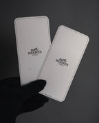 -SPECIAL- "HERMES" 90's Astrakhan combination leather gloves