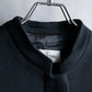 "VALENTINO" Solid no collar dart shaped long coat