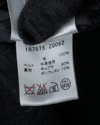 "GUCCI" Tom Ford period round neck flying squirrel long coat