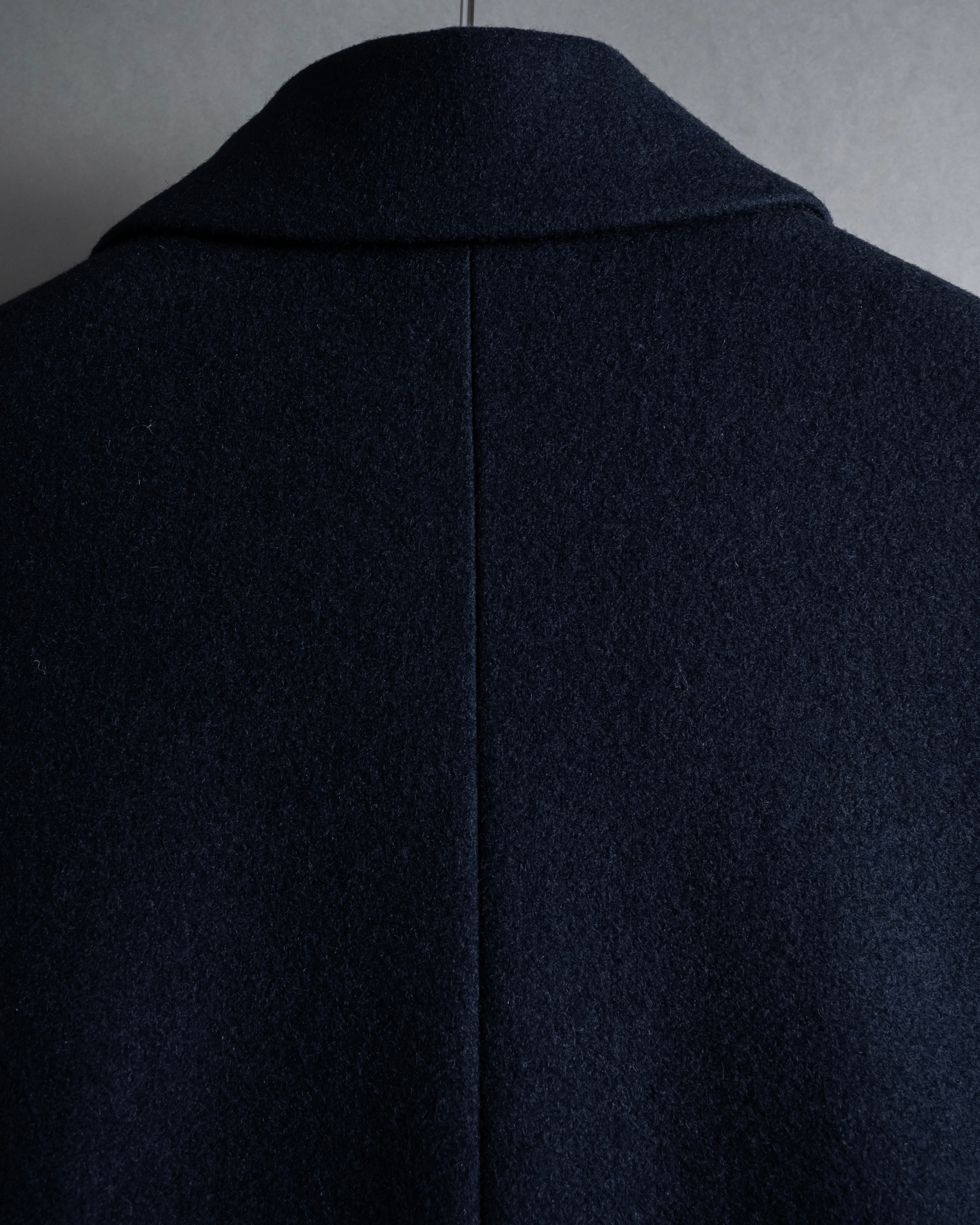 "CELINE" 90’s Sculpted double-breasted peak lapel tailored jacket