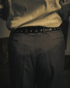 –SPECIAL– "Christian Dior" 80's-90's Classically tailored wool two-piece suit