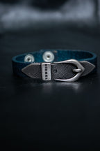 “DIESEL” Logo belt designed leather bracelet