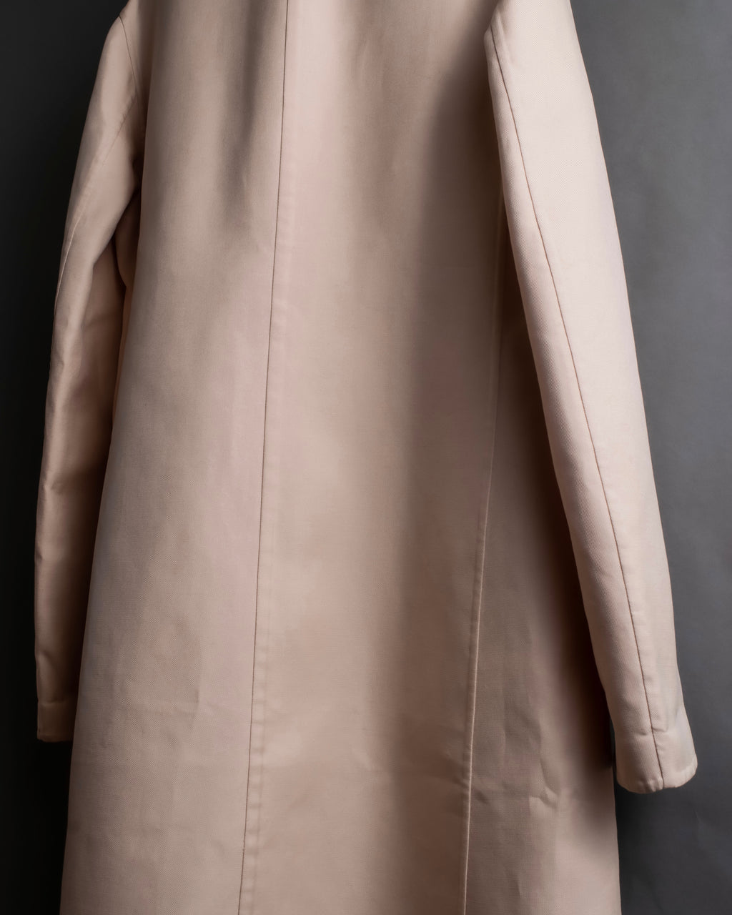 "JIL SANDER" Pink beige color spring coat