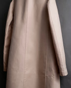 "JIL SANDER" Pink beige color spring coat