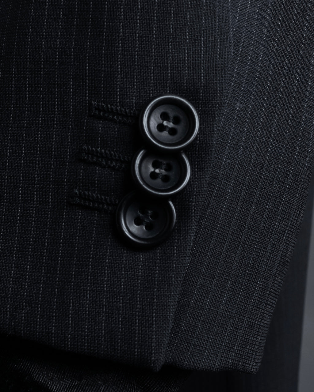 "ARMANI COLLEZIONI" Notched drape classically tailored jacket