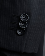 "ARMANI COLLEZIONI" Notched drape classically tailored jacket