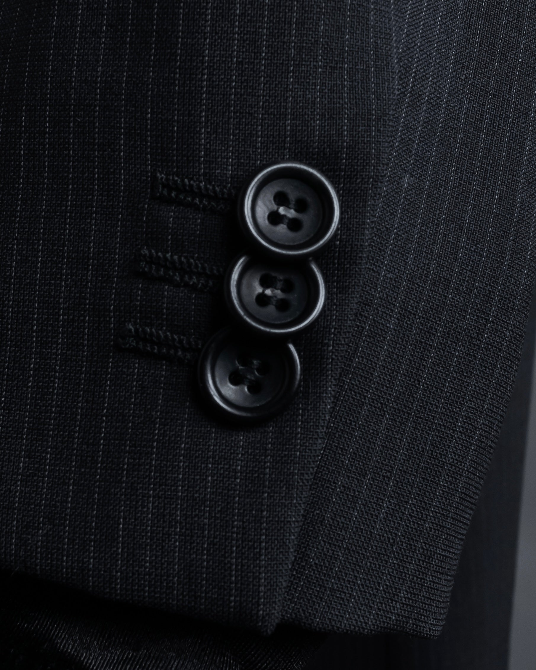 "ARMANI COLLEZIONI" Notched drape classically tailored jacket