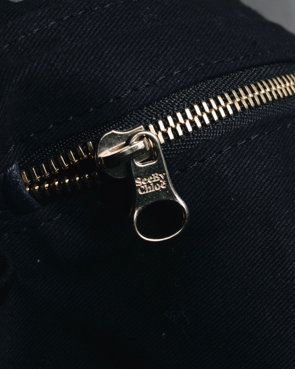 "See By Chloé" 2010s Suede tassel saddle Collins shoulder bag