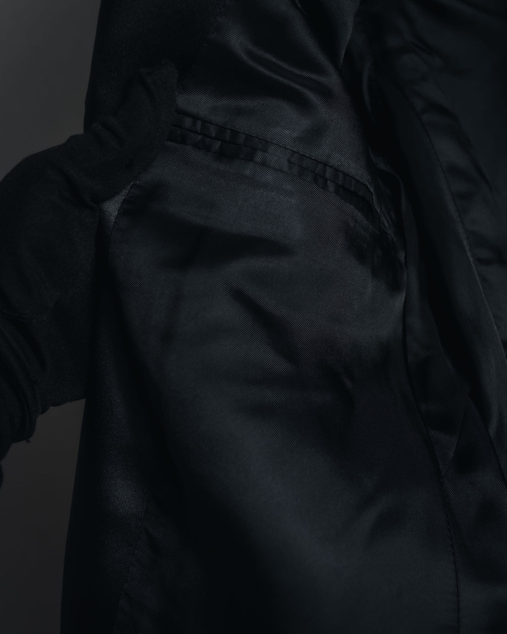 "Dior Homme" Chris Van Assche design satin lapel tuxedo set up